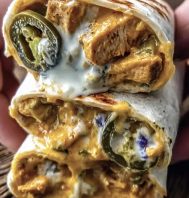 Jalapeo Popper Chicken Wrap Melts