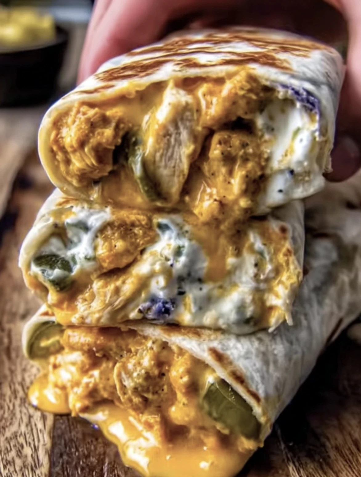Jalapeo Popper Chicken Wrap Melts