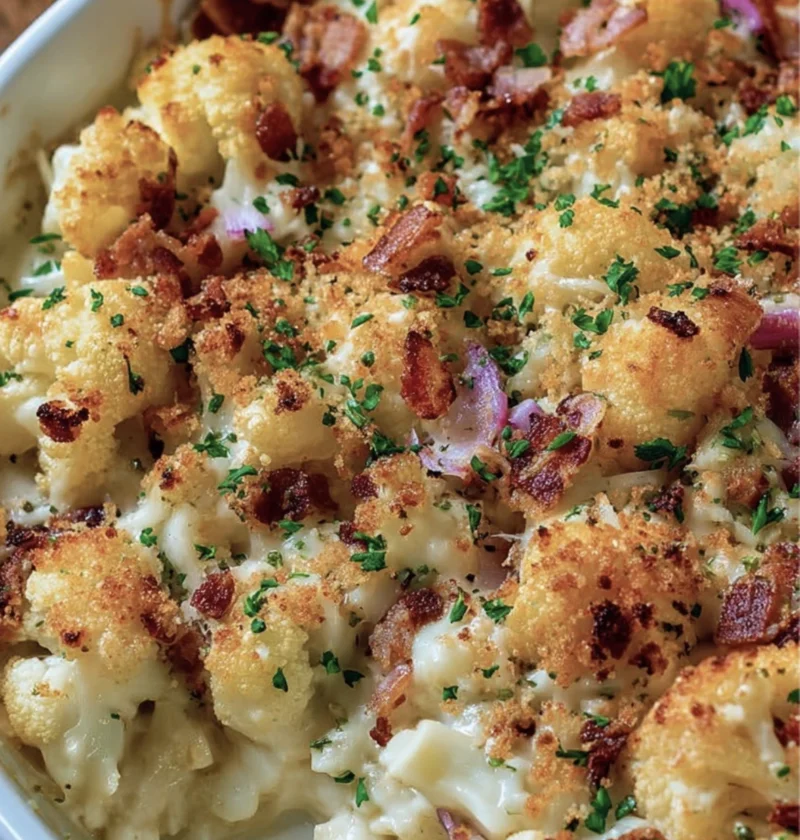 Loaded Cauliflower Casserole