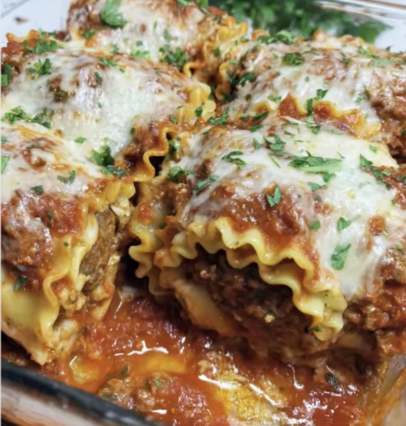 Meatball Lasagna Rollups