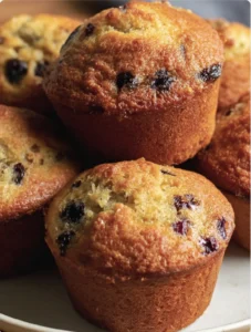 Mini Fruit Cake Muffins