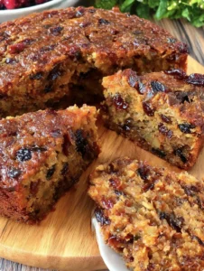My Family’s Christmas Fruit Cake – So Easy!