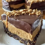 Chocolate Peanut Butter No-Bake Pie