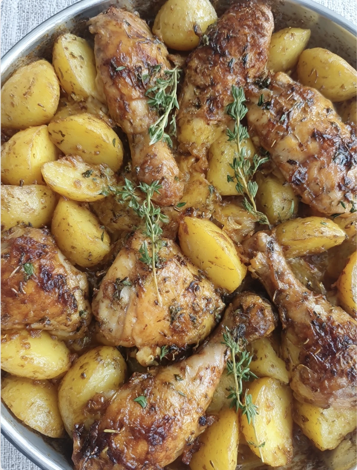 Onepan Chicken Potatoes American Style
