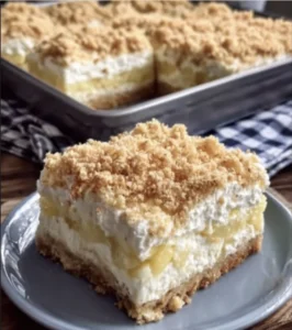 Pineapple Dream Dessert Bars
