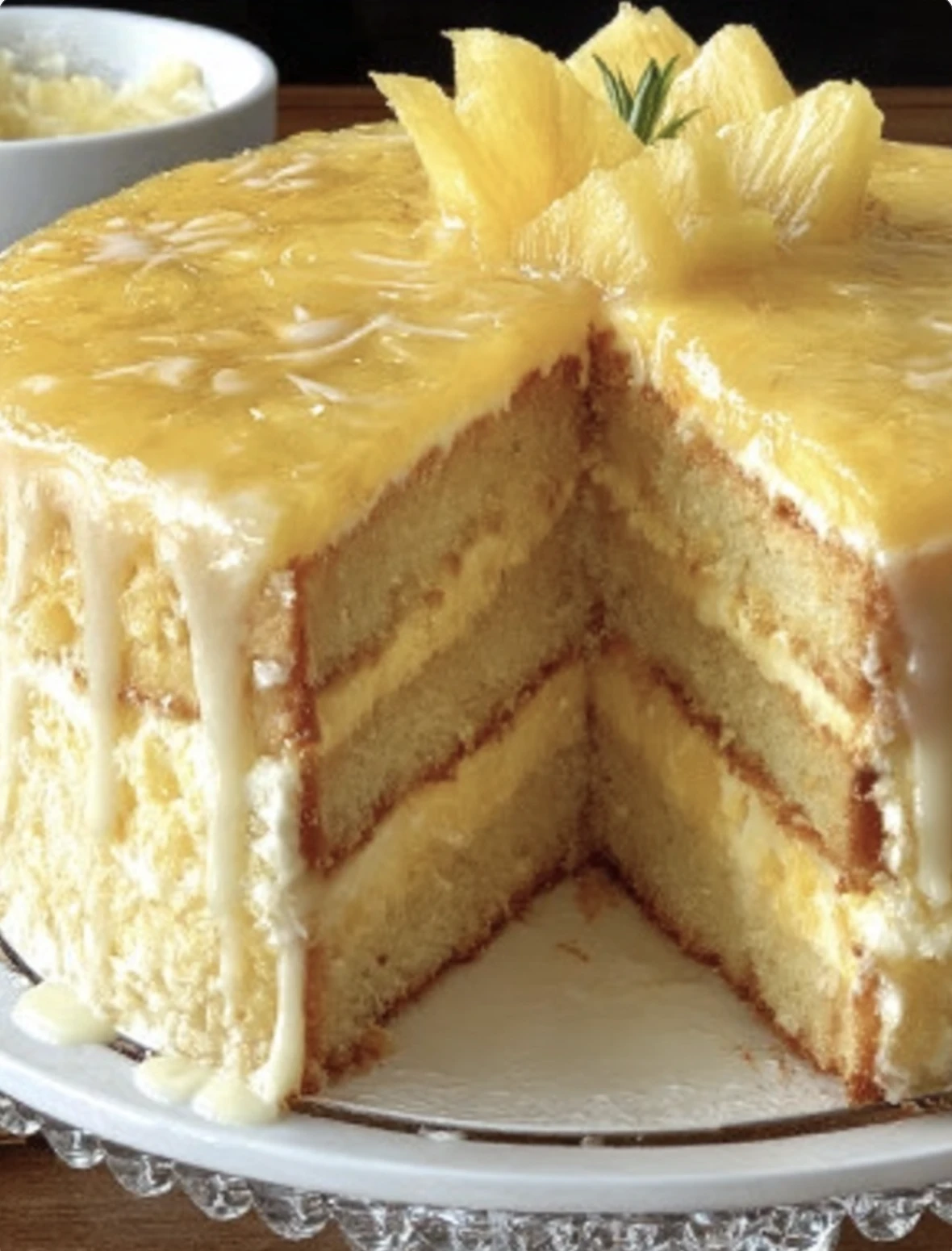 Pineapple Heaven Cake