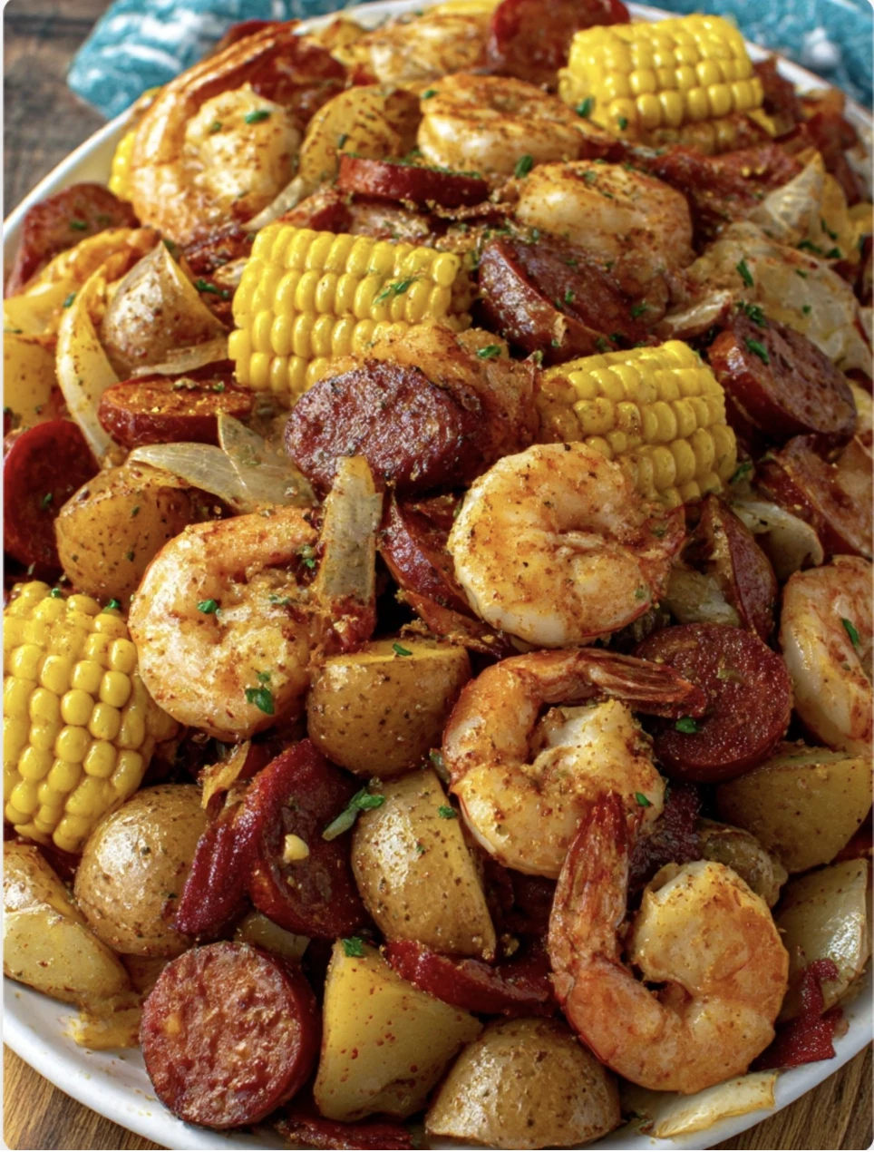 🍤🌽🥔 Shrimp, Corn, Potatoes & Smoked Sausage