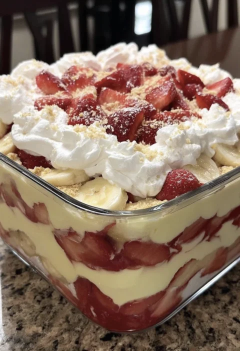 Strawberry Banana Pudding Dream