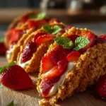 🥩🍝 Creamy Beef Alfredo Ziti Casserole