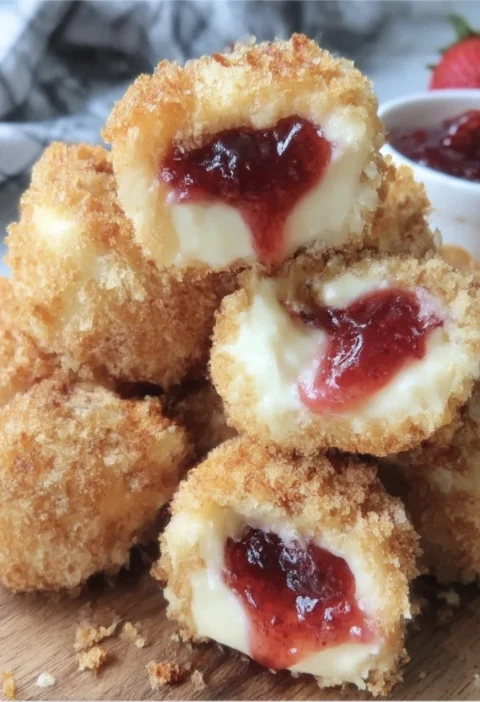 Strawberry Crunch Cheesecake Bites Recipe