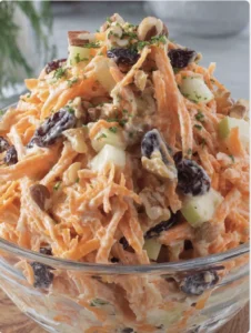 Sweet & Crunchy Carrot Apple Salad
