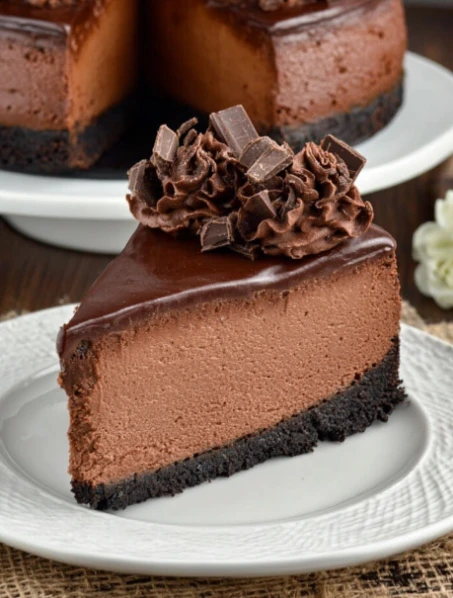 Triple Chocolate Cheesecake