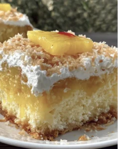 Tropical Pineapple Cake