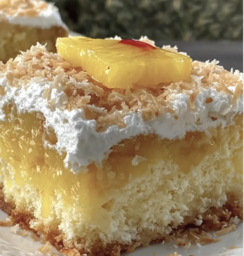 Tropical Pineapple Cake