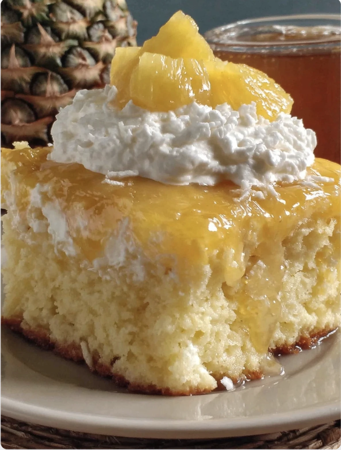 Tropical Pineapple Cake