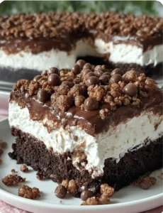 Viral Lazy Cat Choco Crunch Cake