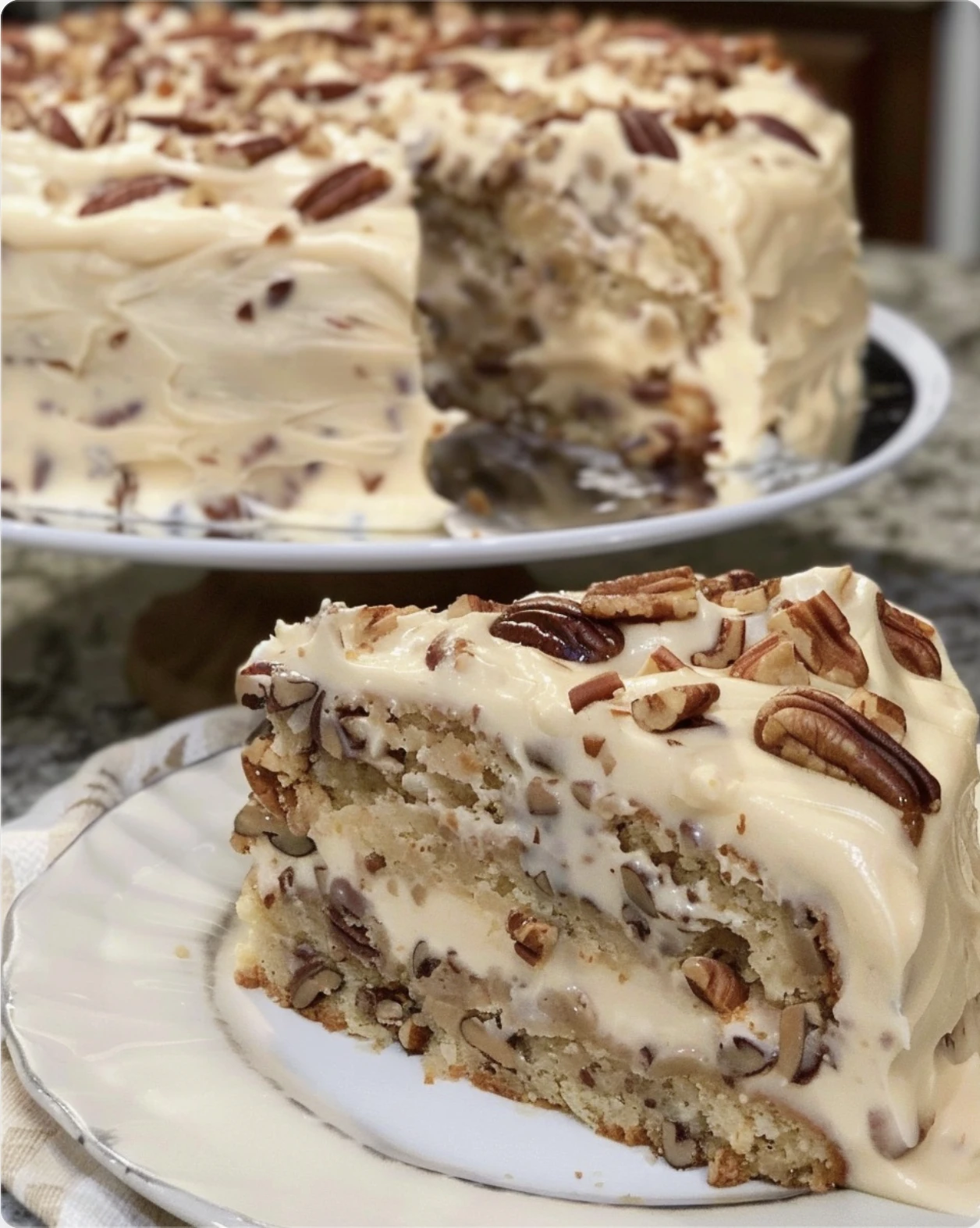 Butter Pecan Cake