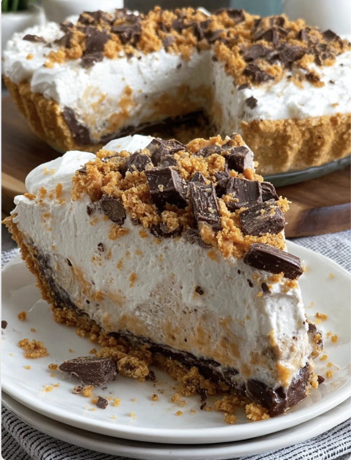 Butterfinger Pie