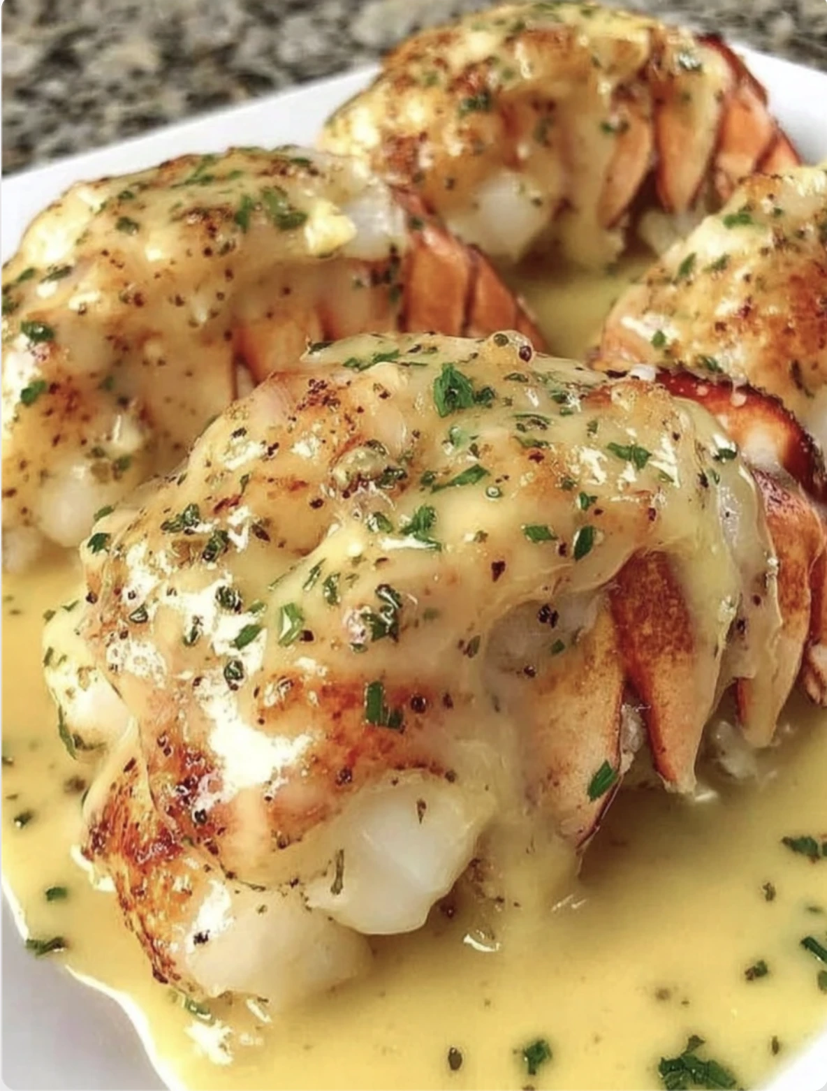 Creamy Garlic Butter Lobster