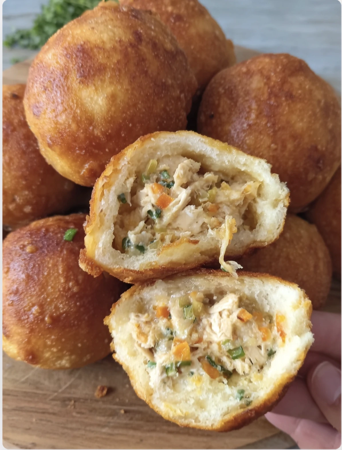 Crispy Fried Buns Recipe