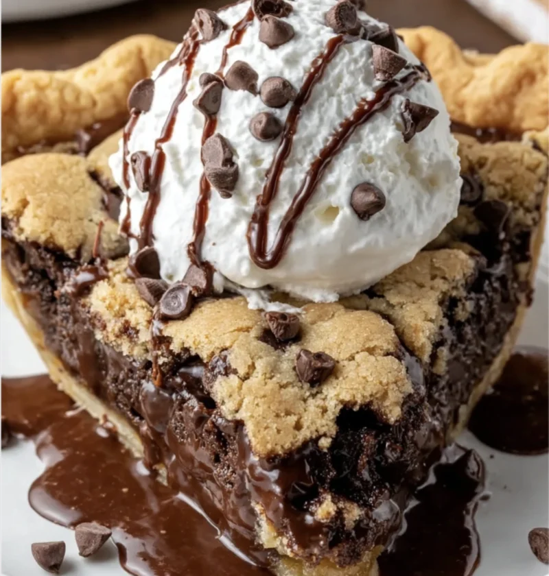 Chocolate Chip Cookie Pie