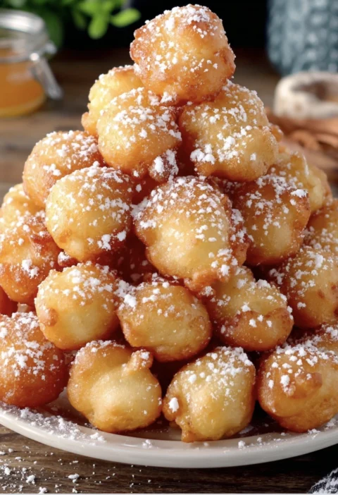 Funnel Cake Bites Crispy Sweet Perfectly Mini