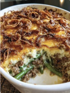 Hamburger Green Bean Casserole