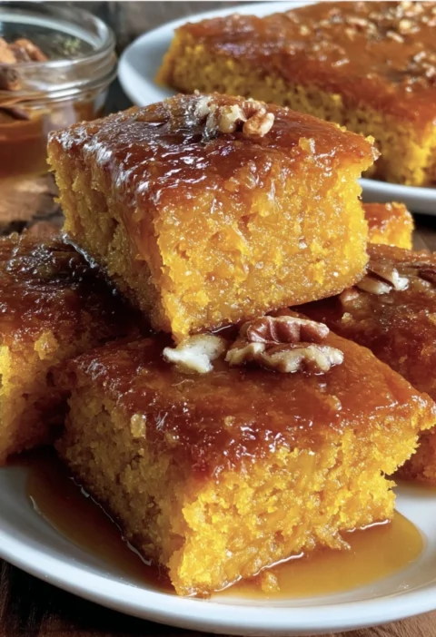 Honey Butter Sweet Potato Cornbread