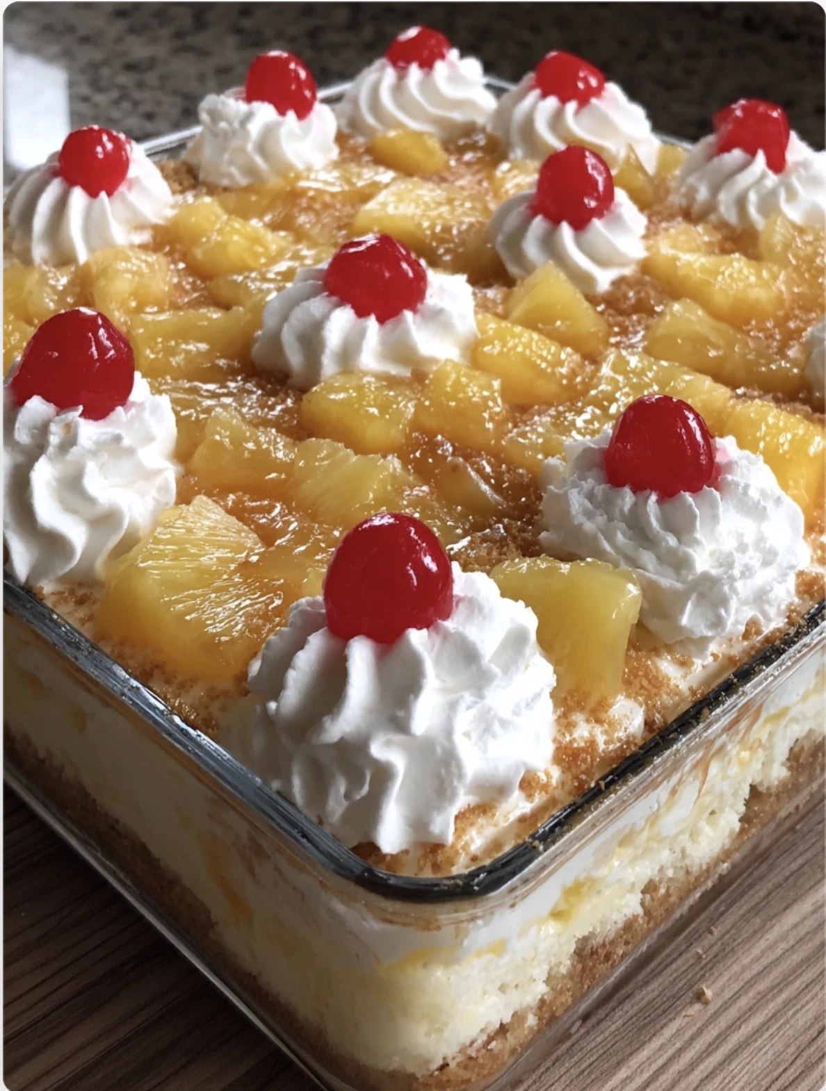 Juicy Pineapple Heaven Cake