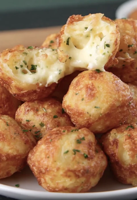 Leftover Mashed Potato Cheese Puffs