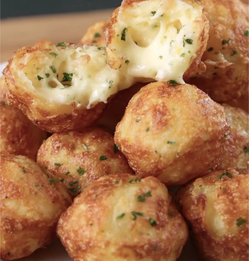 Leftover Mashed Potato Cheese Puffs