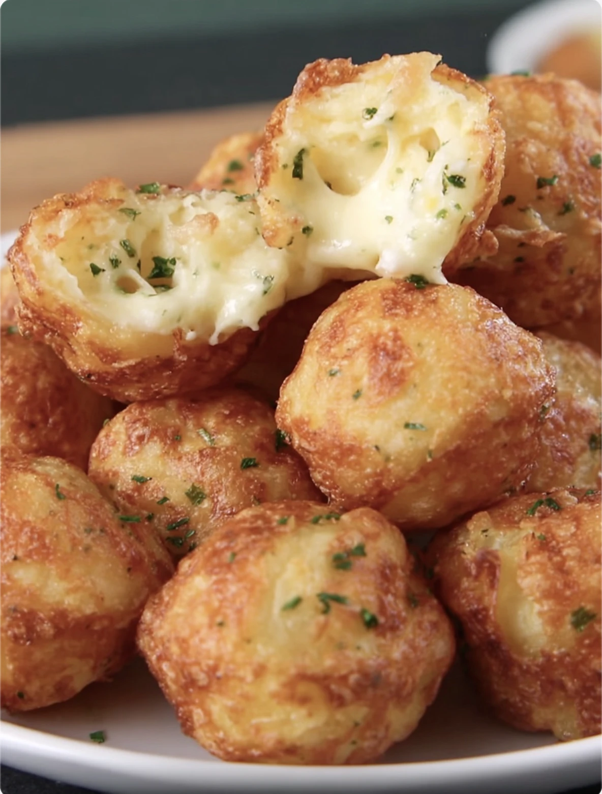 Leftover Mashed Potato Cheese Puffs