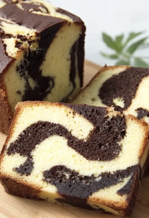 Marble Vanilla Cake