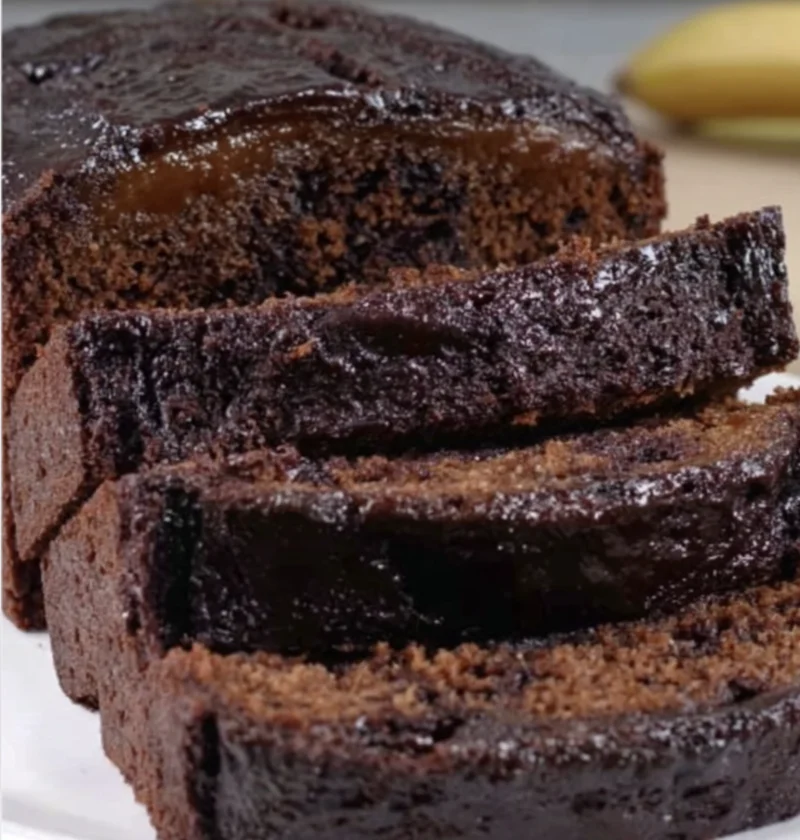 Moist Chocobanana Cake Butter Mixer
