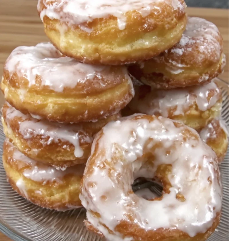 Old Fashioned Sour Cream Cake Donuts