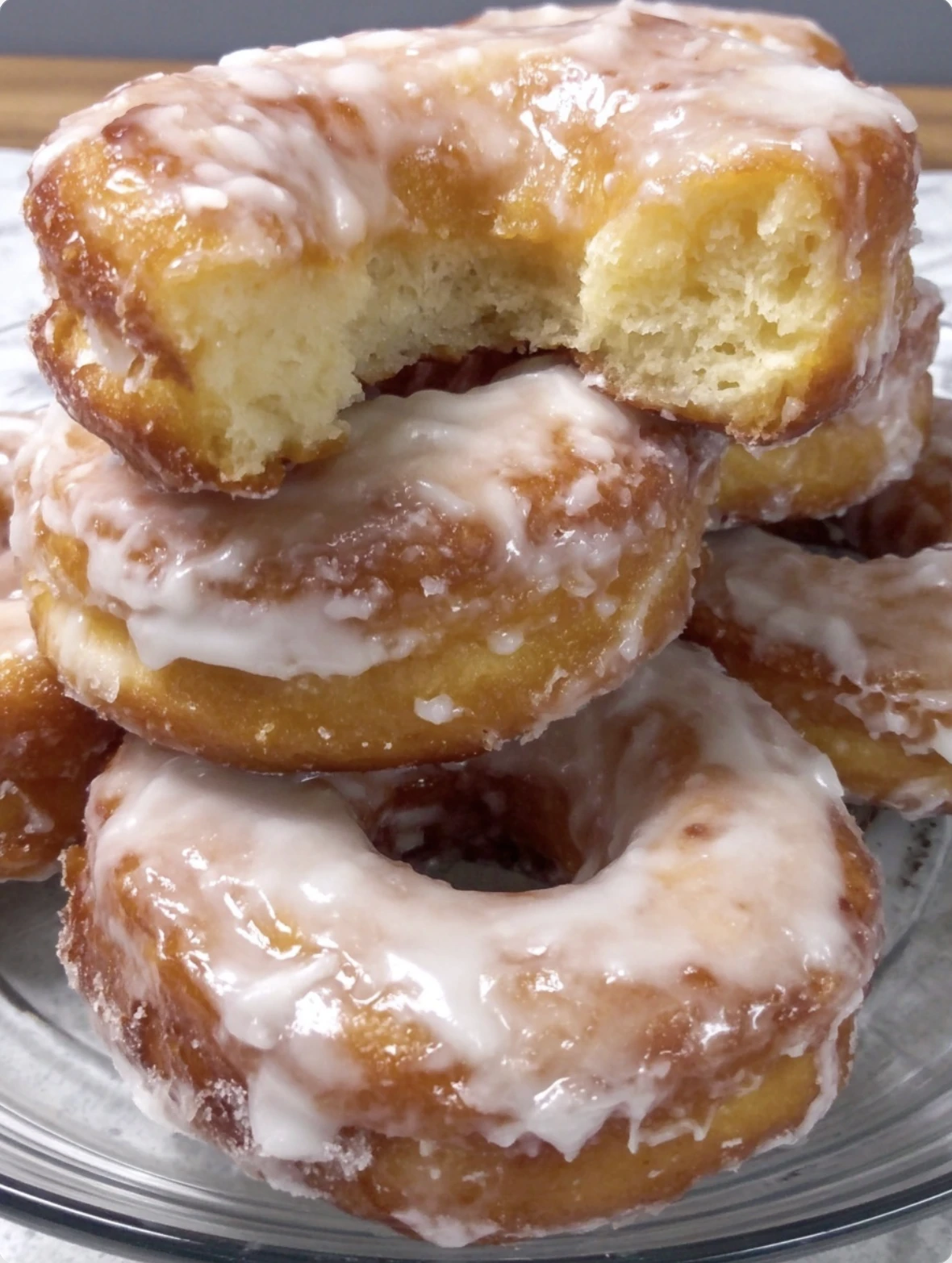 Old Fashioned Sour Cream Cake Donuts