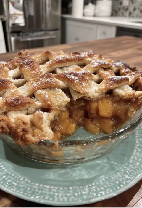 Oldtime Oven Peach Cobble