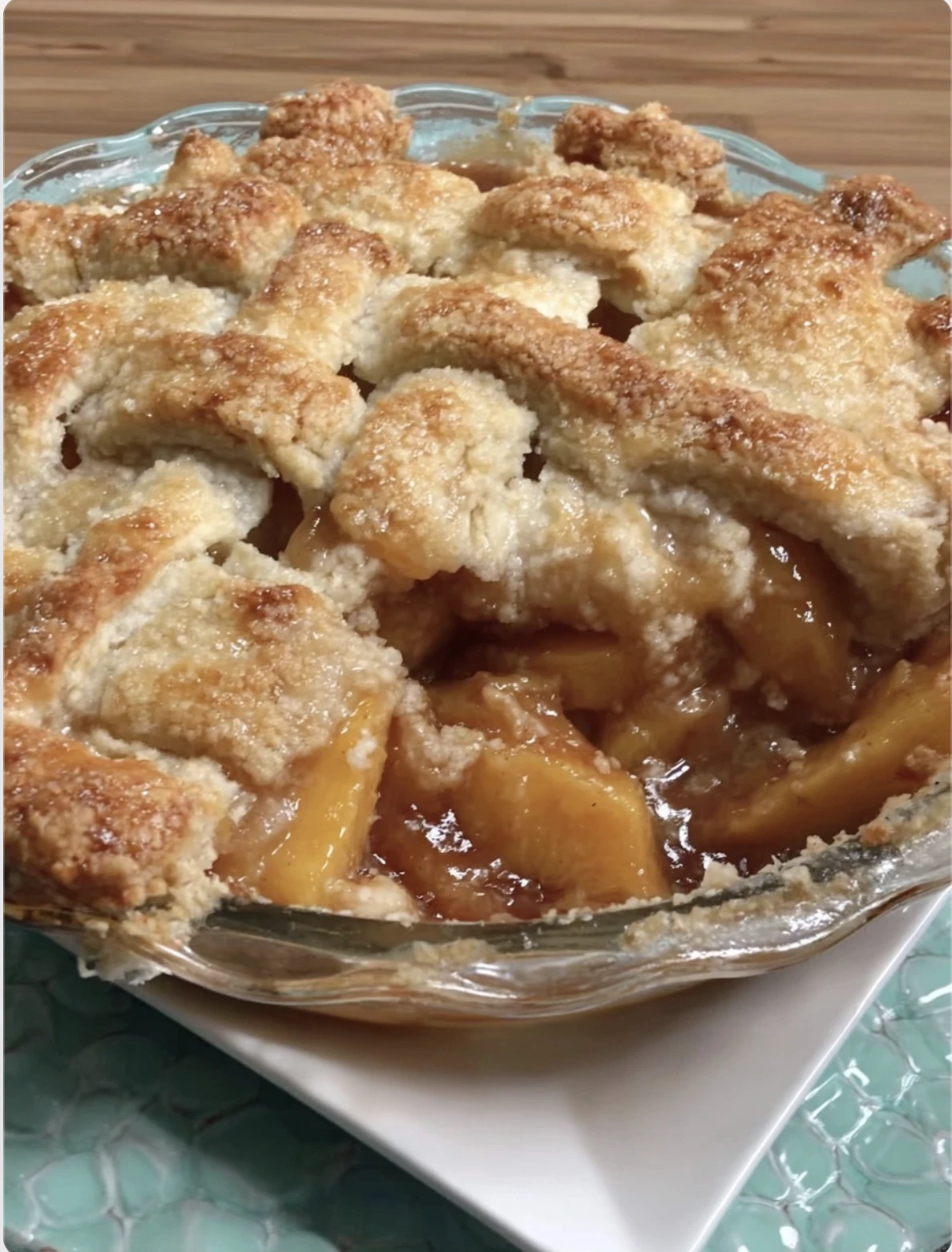 Oldtime Oven Peach Cobble