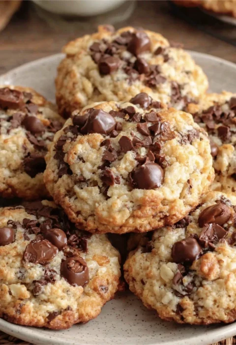 Rice Krispie Chocolate Chip Cookies Soft Chew