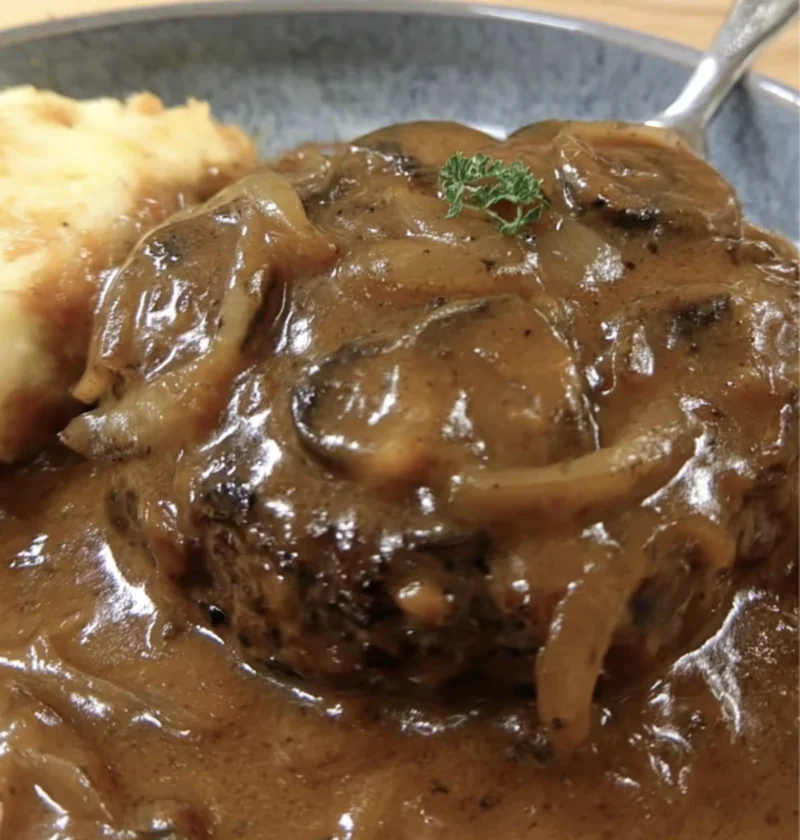 Salisbury Steak Onion Gravy