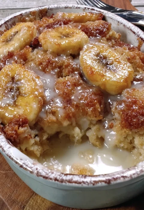 Southern Banana Cobbler