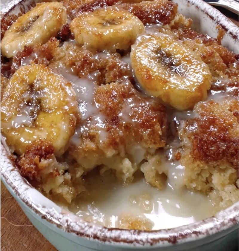Southern Banana Cobbler