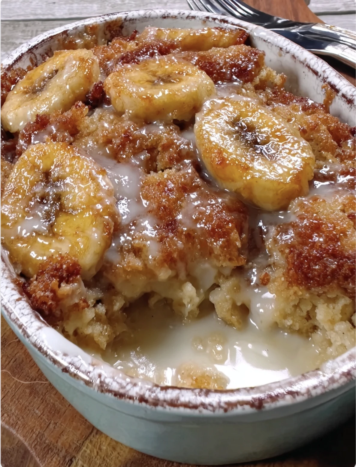 Southern Banana Cobbler