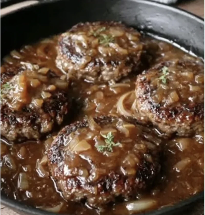 Southernstyle Hamburger Steaks