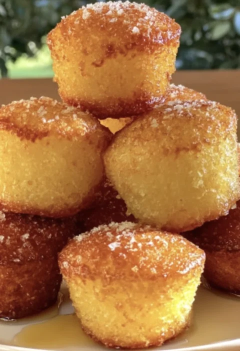 Southernstyle Honey Butter Cornbread Poppers