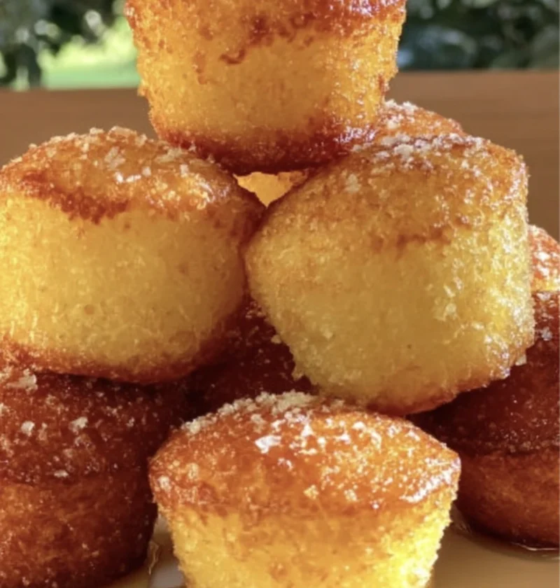 Southernstyle Honey Butter Cornbread Poppers