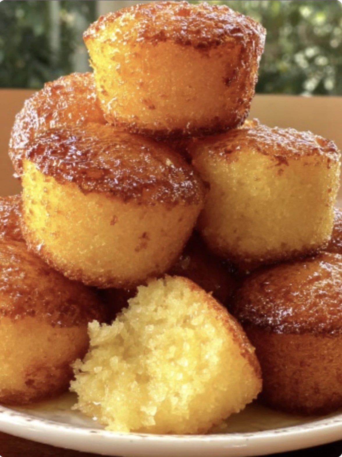 Southernstyle Honey Butter Cornbread Poppers