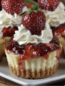 Strawberry Cheesecake Cupcakes