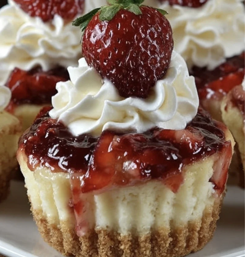 Strawberry Cheesecake Cupcakes
