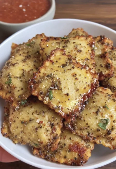 Air Fried Ravioli
